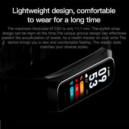 Ip67 Waterproof Smart Fitness Band - Compact And Durable - Red