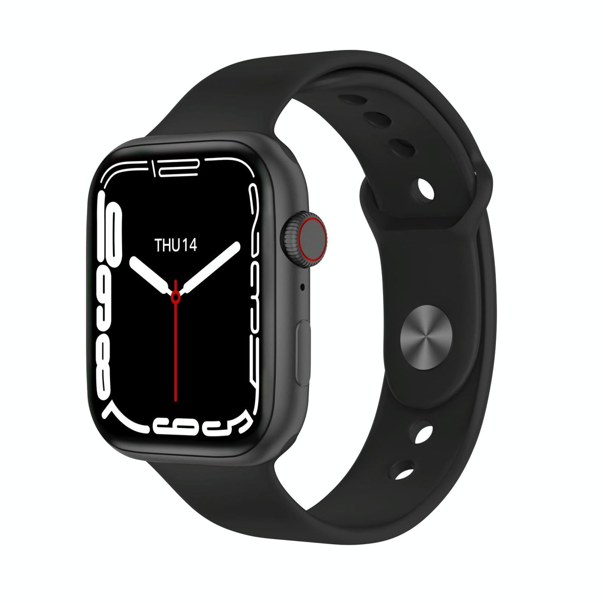 1.75 Inch Tft Screen Smart Watch Support Blood Pressure Monitoring / Sleep Monitoring - White