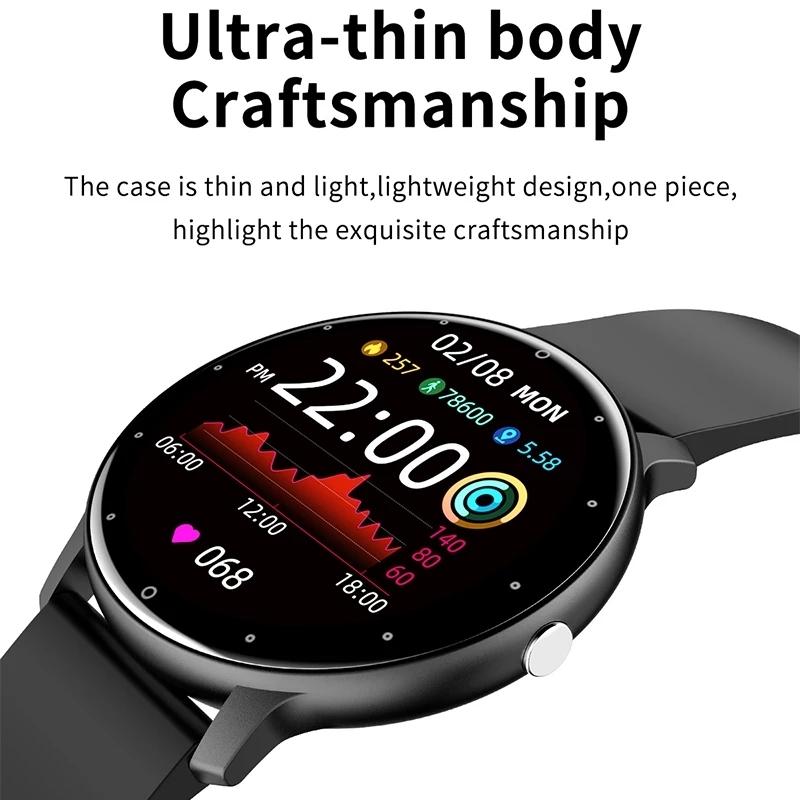Smart Watch With Heart / Bp / Oxygen / Sleep Monitoring - Ip67 Waterproof - Yellow