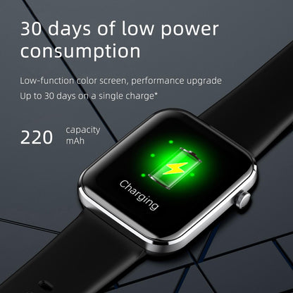1.69 Inch Ip67 Waterproof Smart Watch With Touch Screen Health Monitoring - Rose Gold