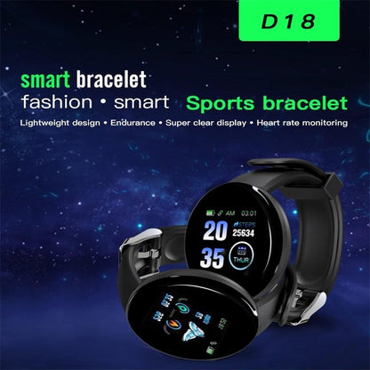 Smart Watch With Call Reminder And Health Monitoring - Waterproof - Purple