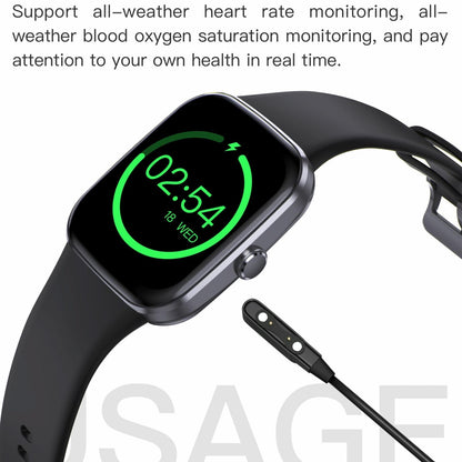 Ip67 Waterproof Smart Bracelet Bluetooth Call Fitness Tracker - Wine Red
