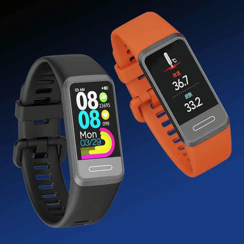 Smart Bracelet With Blood Oxygen Monitoring And Tft Hd Screen - Pink