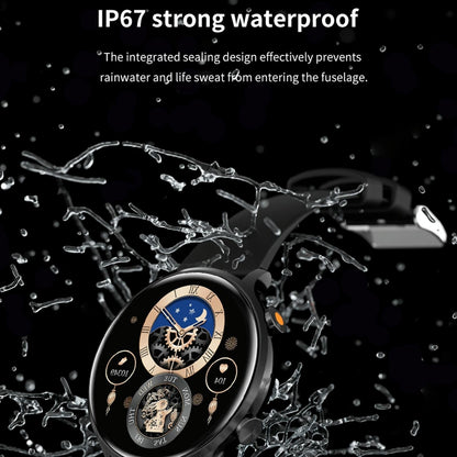 1.39 Inch Bt5.2 Smart Sport Watch Support Bluetooth Call / Sleep / Blood Oxygen / Temperature / Heart Rate / Blood Pressure Health Monitor - Black