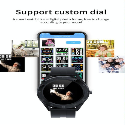 Waterproof Smart Watch With Heart Rate And Sleep Monitoring - Ip68 - Gold