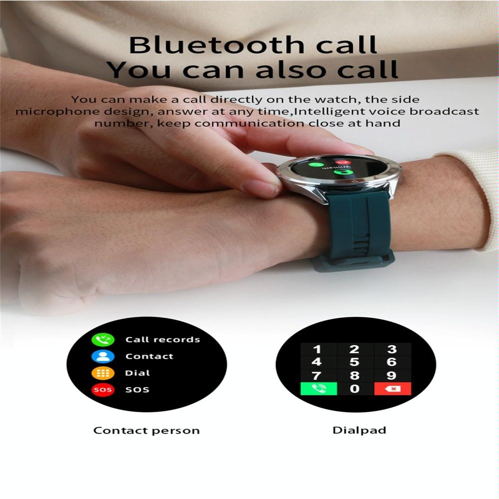 Waterproof Smart Watch With Heart Rate And Sleep Monitoring - Ip68 - Gold