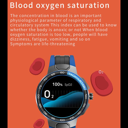 Waterproof Smart Wristband With Menstrual Cycle Reminder And Heart Rate Monitor - Blue