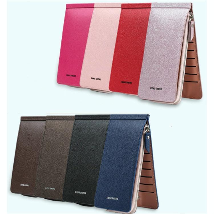 Ultra Thin Multi Card Wallet Multi Function Card Holder - Coffee