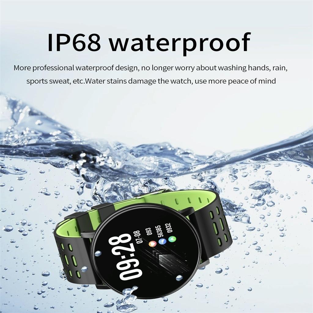 Smart Watch With Call Reminder And Health Monitoring - Gray