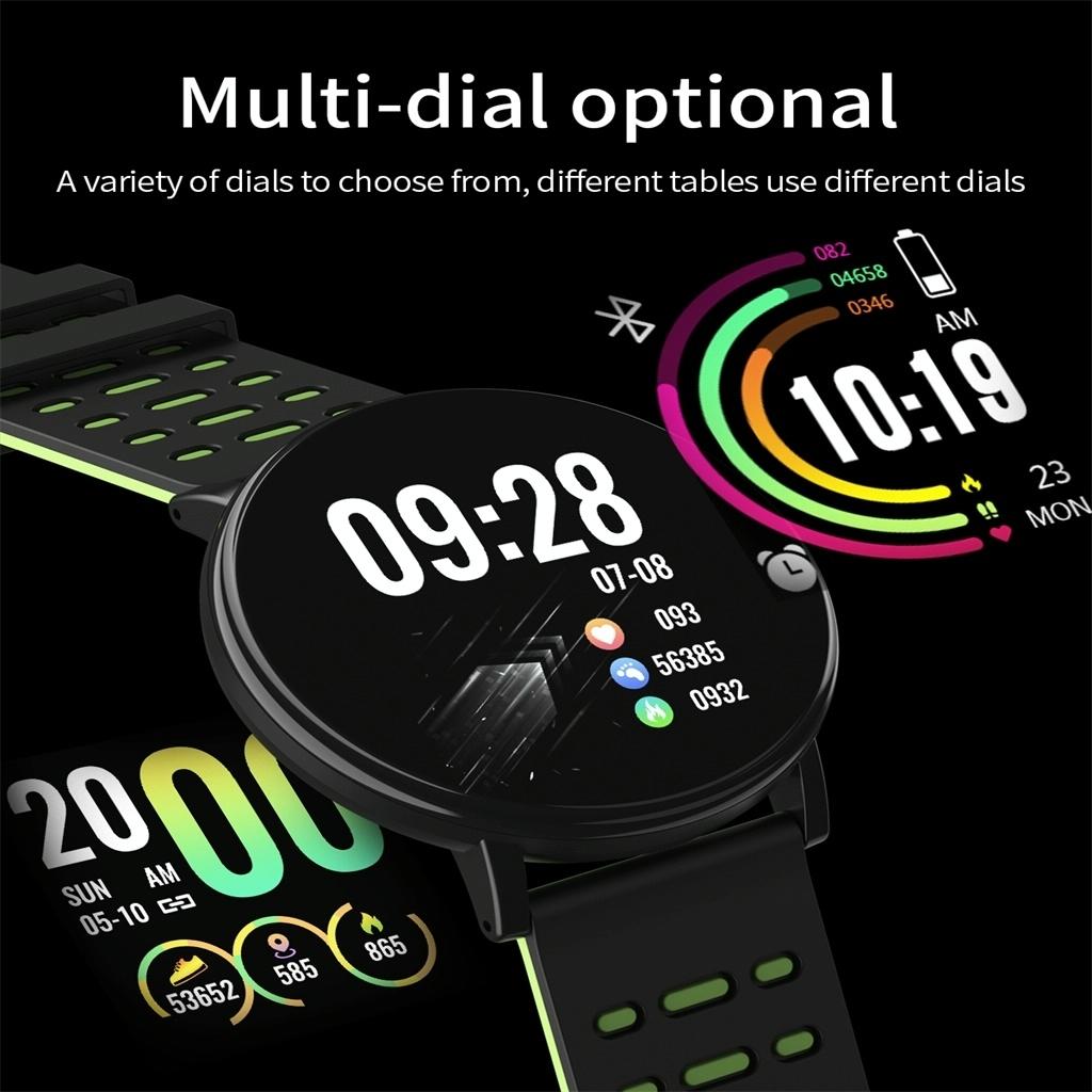 Smart Watch With Call Reminder And Health Monitoring - Gray