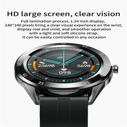 Waterproof Smart Watch With Heart Rate And Sleep Monitoring - Ip68 - Green