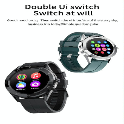 Waterproof Smart Watch With Heart Rate And Sleep Monitoring - Ip68 - Green