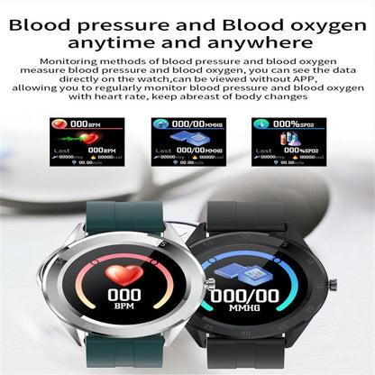 Waterproof Smart Watch With Heart Rate And Sleep Monitoring - Ip68 - Green
