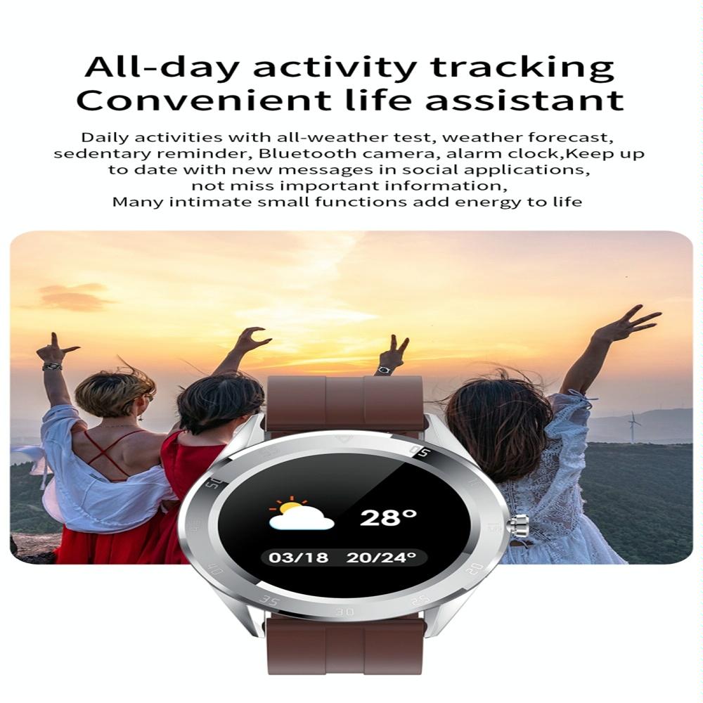 Waterproof Smart Watch With Heart Rate And Sleep Monitoring - Ip68 - Green