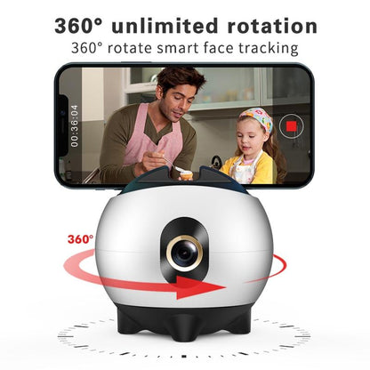 Smart Follow Shot Gimbal for Live Streaming - Rechargeable - Black