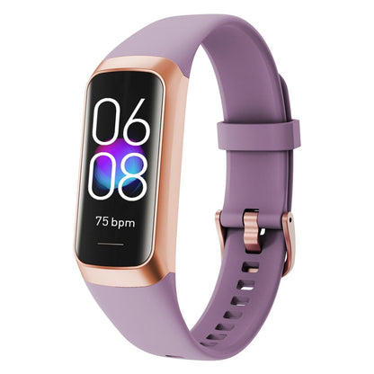 Ip67 Waterproof Smart Fitness Band - Compact And Durable - Purple