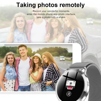 Waterproof Smartwatch With Colour Screen - Ipx67 - Pink