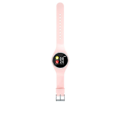 Waterproof Bluetooth Smartwatch With Call / Heart / Bp / Sleep Monitoring - Ip67 - Pink
