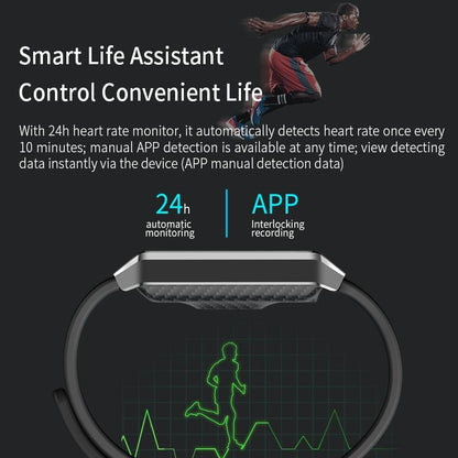 Waterproof Smart Bracelet With Tft Screen - 6 Inches - Pink