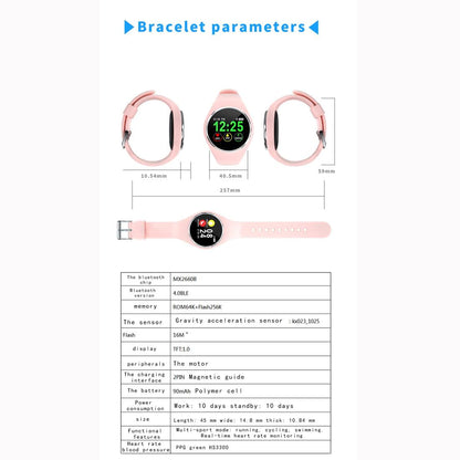 Waterproof Bluetooth Smartwatch With Call / Heart / Bp / Sleep Monitoring - Ip67 - Green