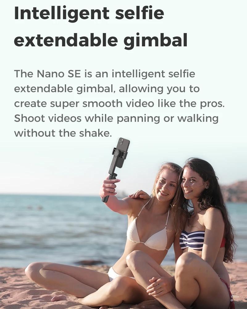 Portable Smartphone Gimbal Stabilizer - Foldable Green