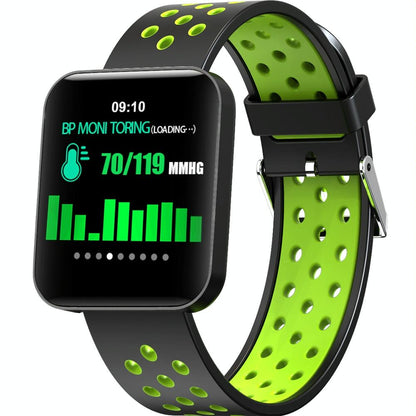 Waterproof Smart Bracelet With Tft Screen And Health Monitoring - Grey