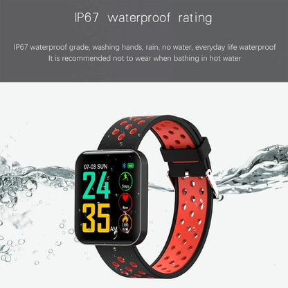 Waterproof Smart Bracelet With Tft Screen And Health Monitoring - Grey