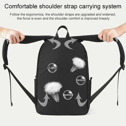 Multifunctional Oxford Laptop Backpack - Cxs-7301 - Grey