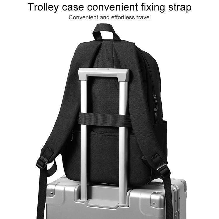 Multifunctional Oxford Laptop Backpack - Grey