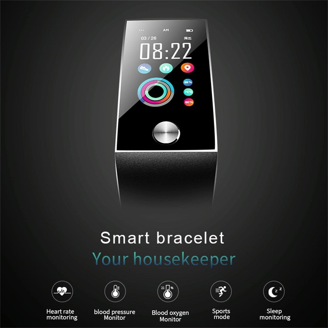 Waterproof Bluetooth Smartwatch With Tft Screen - Blue