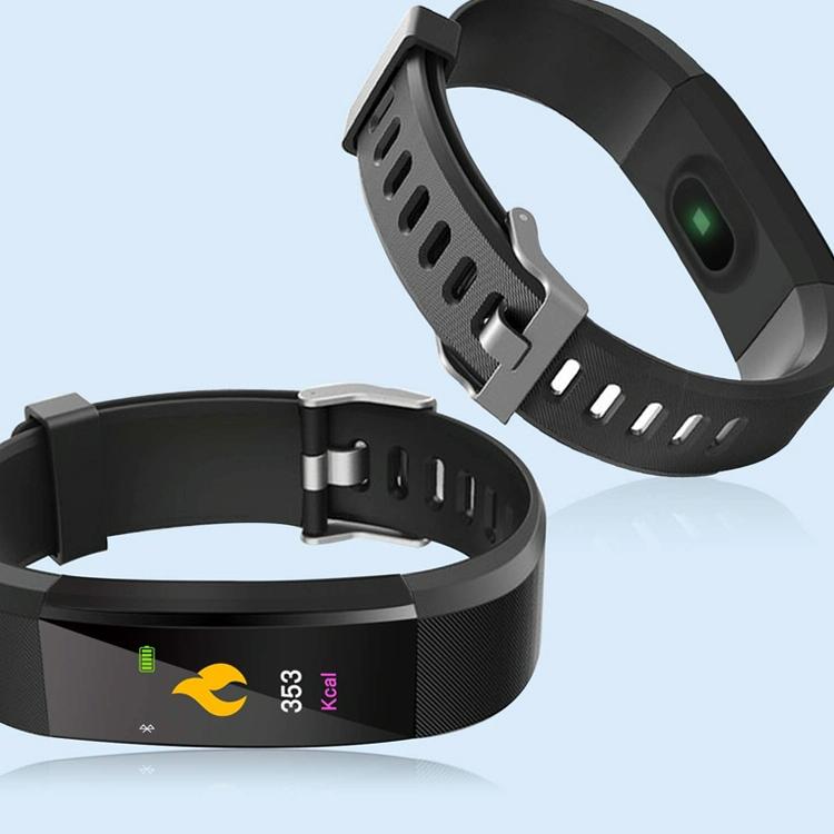 Smart Oled Bracelet With Call Reminder And Health Monitoring - Blue