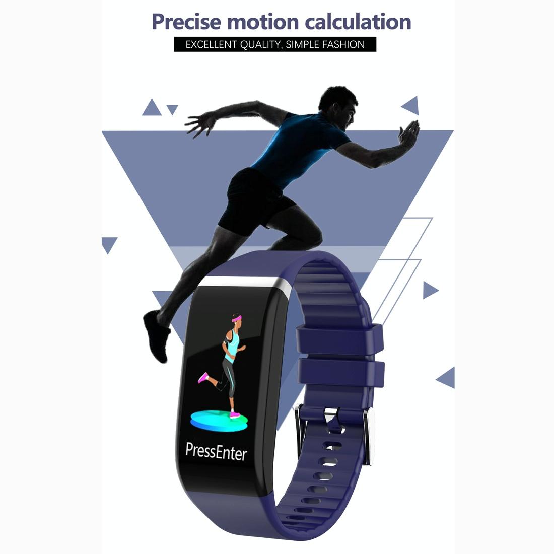 Smartwatch With Call Reminder And Health Monitoring - Waterproof - Blue