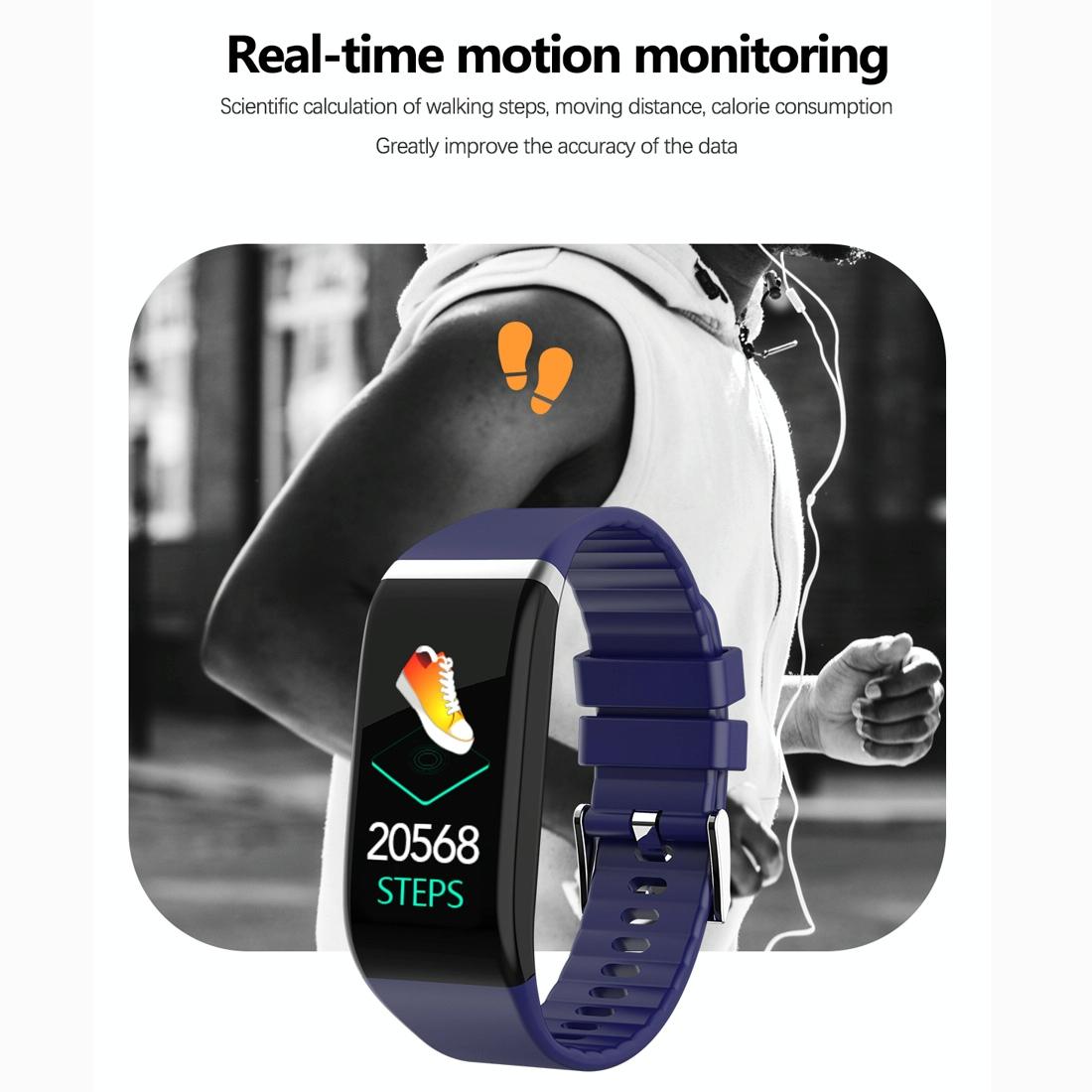 Smartwatch With Call Reminder And Health Monitoring - Waterproof - Blue