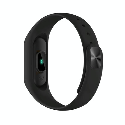 Waterproof Oled Smart Bracelet With Bluetooth Hr Monitor Pedometer And Remote Capture For Android / Ios - Blue