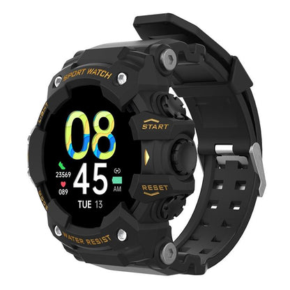 1.28 Inch Waterproof Smart Watch With Heart Rate & Blood Pressure Monitoring - Blue