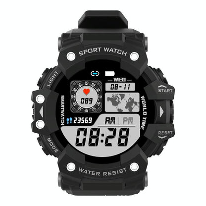 1.28 Inch Waterproof Smart Watch With Heart Rate & Blood Pressure Monitoring - Blue