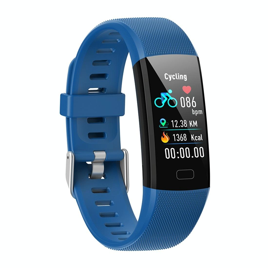 Smart Health Bracelet With Call Reminder And Monitoring - Blue