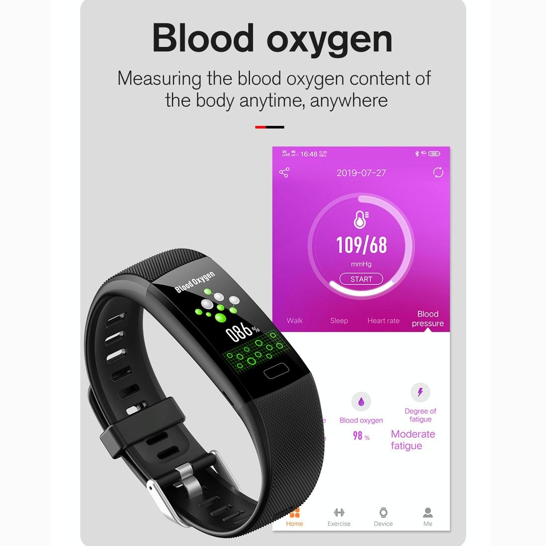 Smart Health Bracelet With Call Reminder And Monitoring - Blue