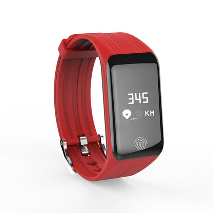 Waterproof Oled Fitness Tracker - Ip67 - Blue