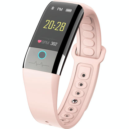 Smart Watch With Heart & Oxygen Monitoring Colour Screen Ip67 - Blue