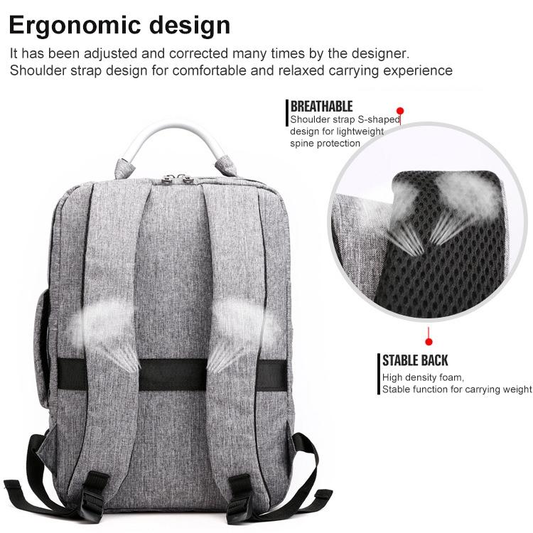 Multifunctional Oxford Laptop Backpack - Cxs-620 - Blue