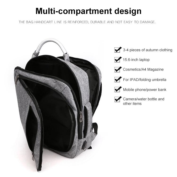 Multifunctional Oxford Laptop Backpack - Cxs-620 - Blue