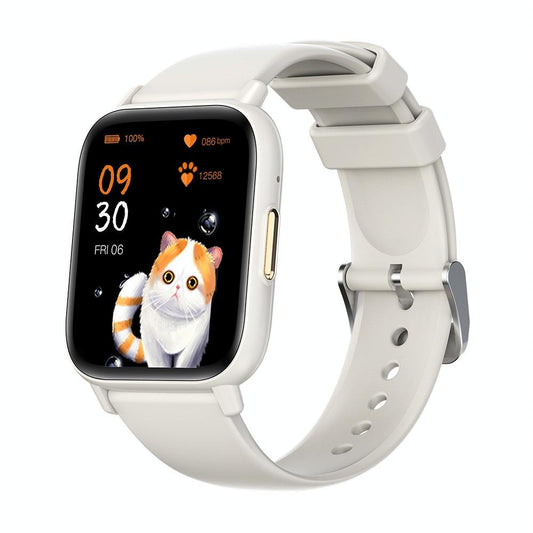 1.83 Inch Ip68 Waterproof Smart Watch Support Body Temperature Monitoring / Heart Rate / Blood Oxygen / Blood Pressure Monitoring - Blue