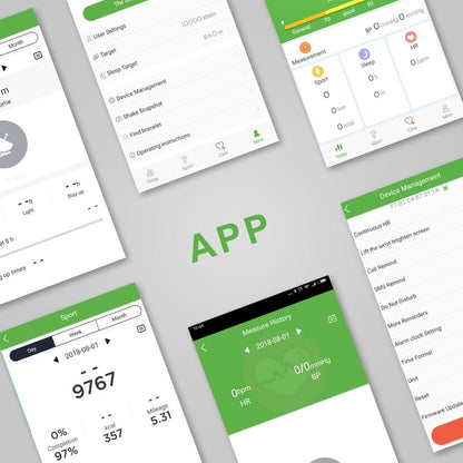 Smart Bracelet With Call Reminder Heart Rate & Sleep Monitoring - Ip67 Waterproof - Purple