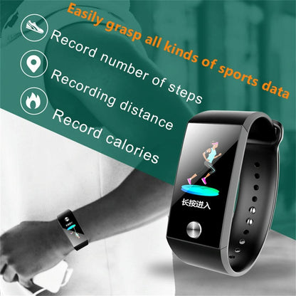 Waterproof Bluetooth Smartwatch With Tft Screen - Red