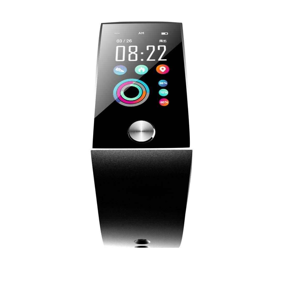 Waterproof Bluetooth Smartwatch With Tft Screen - Red