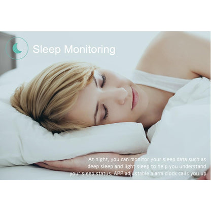 Waterproof Smart Bracelet With Call Reminder And Health Monitoring - Red