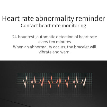 Waterproof Smart Bracelet With Call Heart Rate Bp Sleep And Sedentary Functions - Red