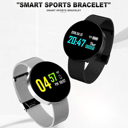 Smart Health Monitoring Bracelet With Waterproof Tft Screen