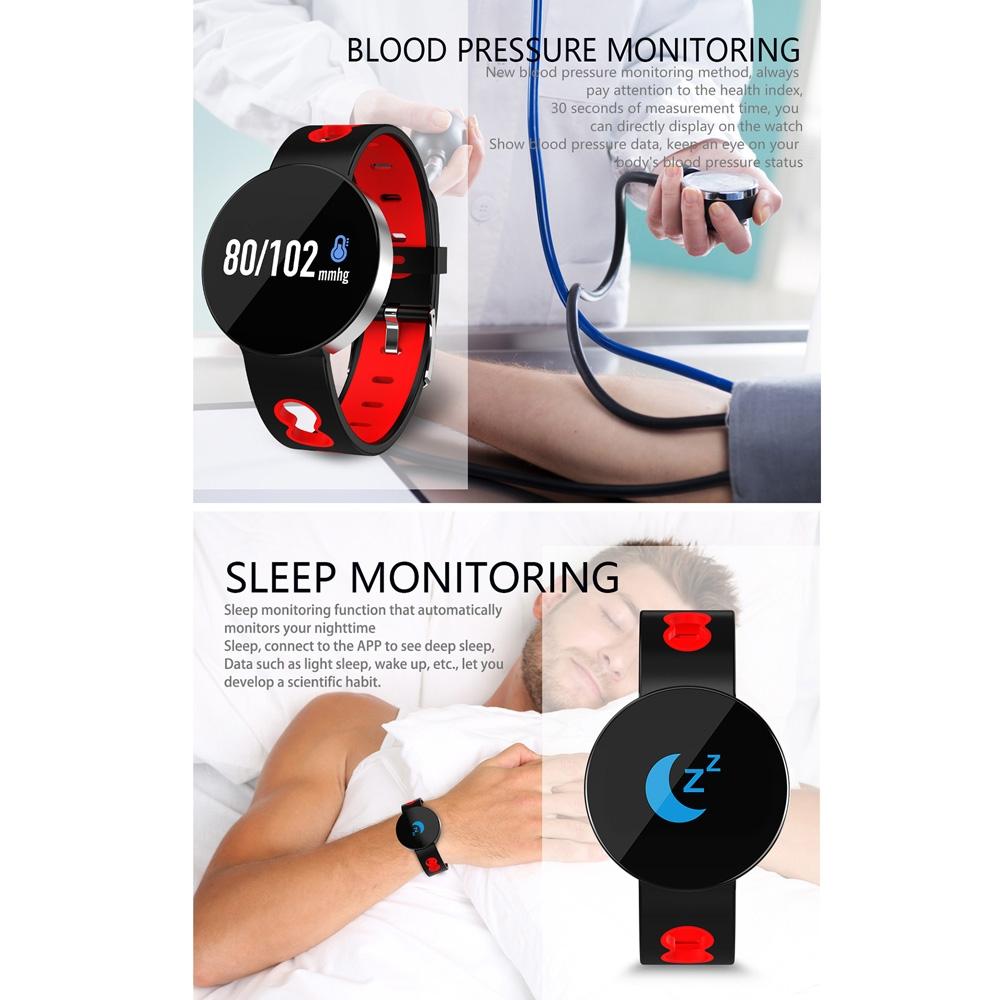 Smart Health Monitoring Bracelet With Waterproof Tft Screen